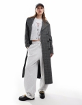 Miss Selfridge check trench coat