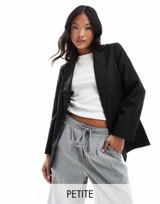 Miss Selfridge Petite blazer in black